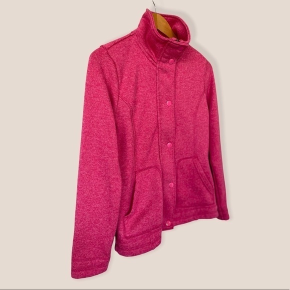 JESSICA Pink Button Up Sweater - Picture 2 of 9